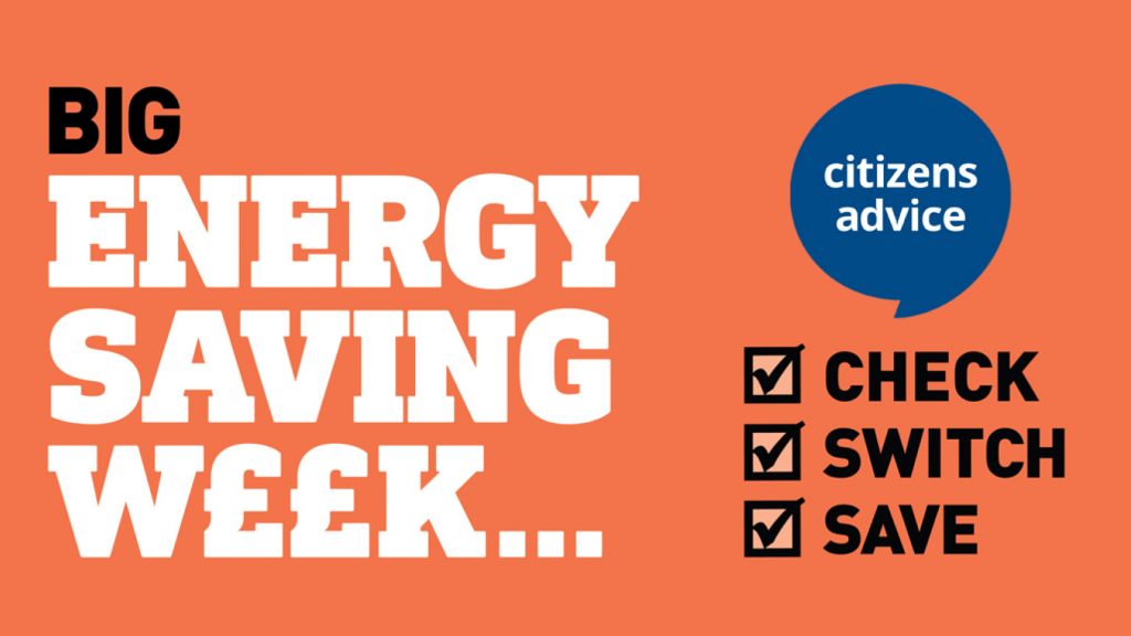 Big Energy Saving Week poster